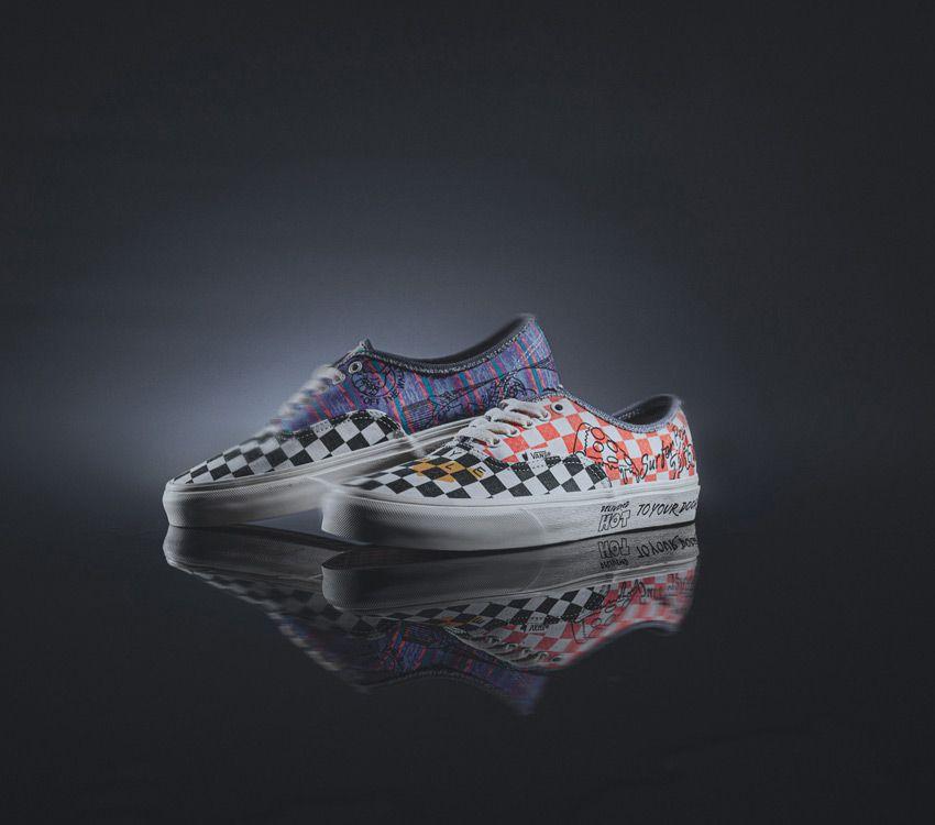 Vans X Stranger Things Authentic Mens Womens - Stranger Things Multi/Marshmallow VN0A5JMPBO5 Shoes