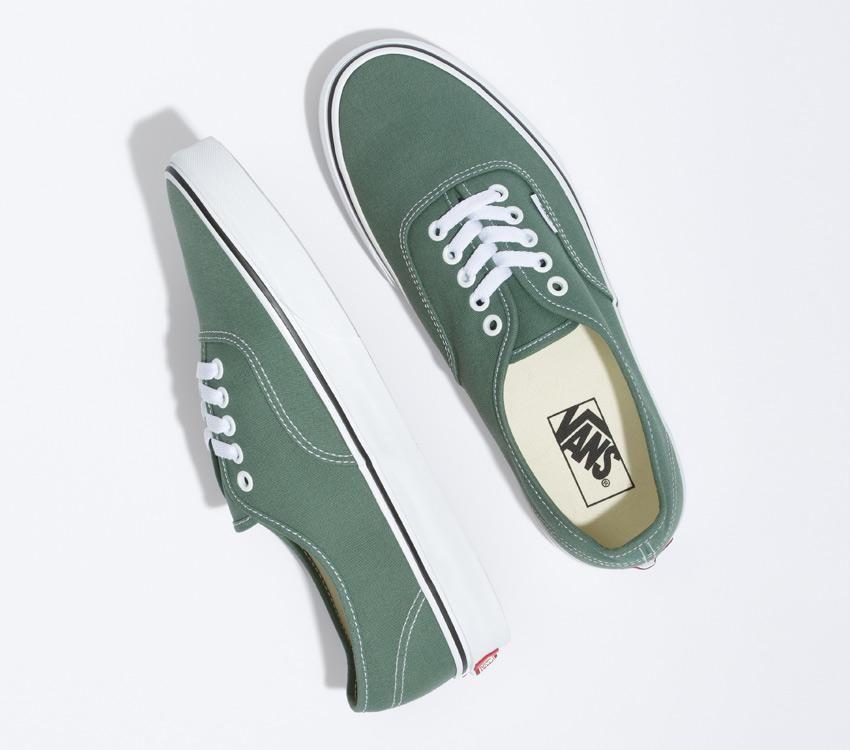 Vans Authentic Mens Womens - Color Theory Duck Green VN0A5JMPYQW Shoes