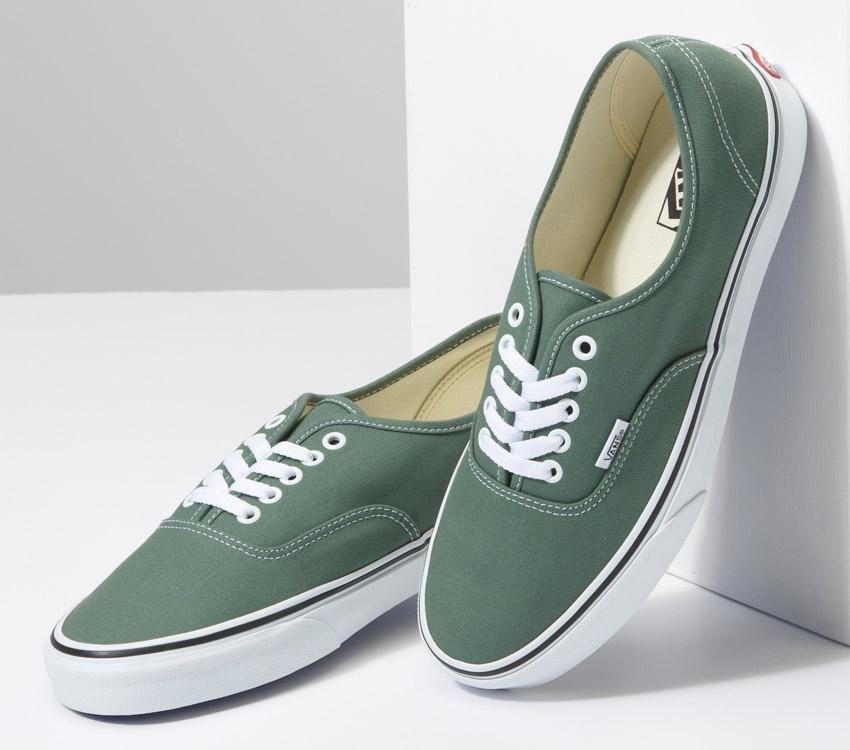 Vans Authentic Mens Womens - Color Theory Duck Green VN0A5JMPYQW Shoes