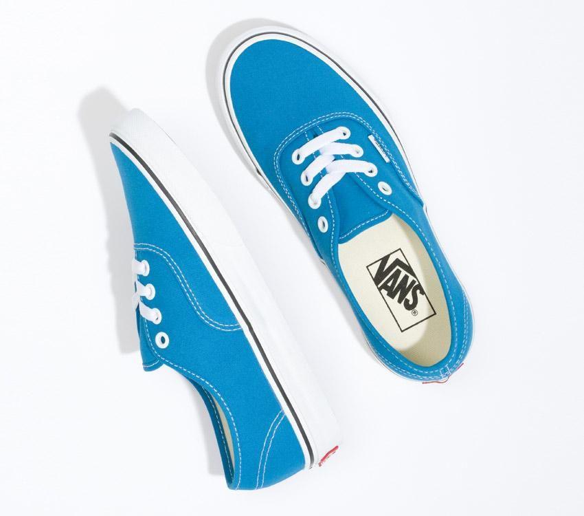 Vans Authentic Mens Womens - Color Theory Mediterranian Blue VN0A5KRDVD3 Shoes