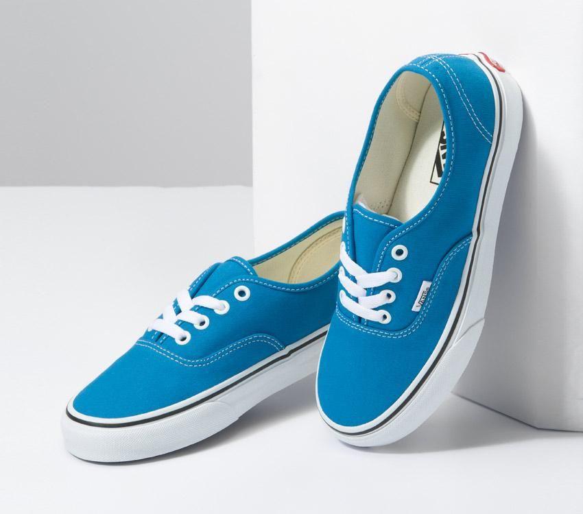 Vans Authentic Mens Womens - Color Theory Mediterranian Blue VN0A5KRDVD3 Shoes