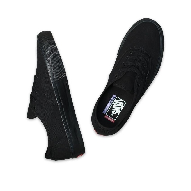 Vans Skate Authentic Mens Womens - Black/Black VN0A5FC8BKA Shoes