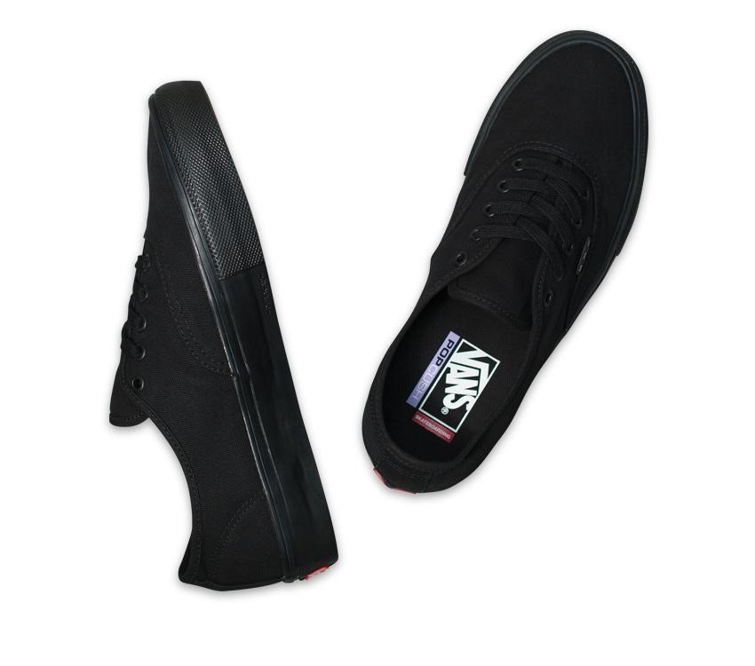 Vans Skate Authentic Mens Womens - Black/Black VN0A5FC8BKA Shoes