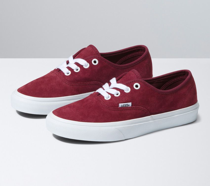 Vans Authentic Pig Suede Mens Womens - Pig Suede Tawny Port VN0A5JMPTWP Shoes