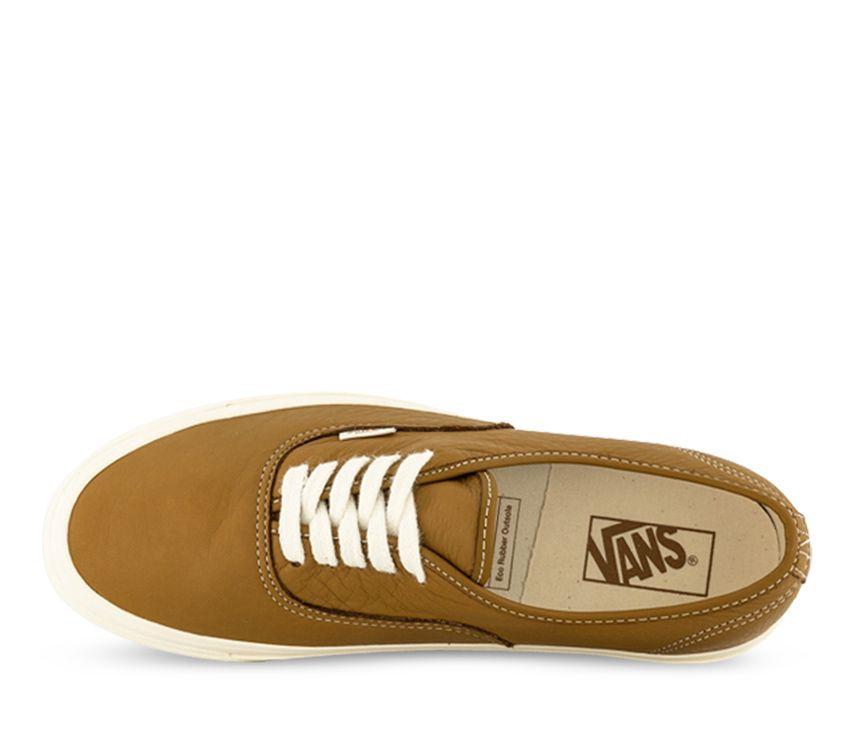 Vans Anaheim Factory Authentic 44 Dx Eco Theory Mens Womens - Eco Theory Leather Brown VN0A54F2BRO Shoes