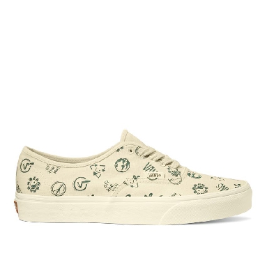 Vans Authentic Eco Theory In Our Hands Mens Womens - Eco Theory In Our Hands White VN0A5JMPTBD Shoes