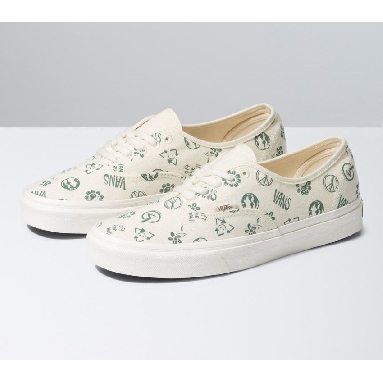 Vans Authentic Eco Theory In Our Hands Mens Womens - Eco Theory In Our Hands White VN0A5JMPTBD Shoes