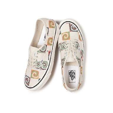 Vans Anaheim Factory Authentic 44 Dx Granny Check Mens Womens - Granny Check White VN0A7Q5CWHT Shoes