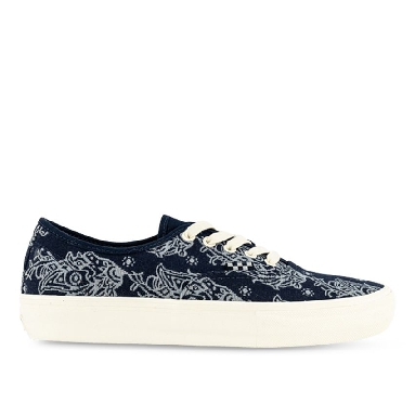 Vans Skate Authentic Paisley Mens Womens - Paisley Navy/Marshmallow VN0A5FC8FRP Shoes