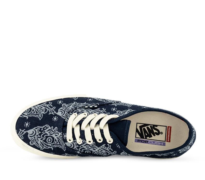 Vans Skate Authentic Paisley Mens Womens - Paisley Navy/Marshmallow VN0A5FC8FRP Shoes