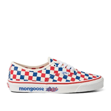 Vans x Our Legends Mongoose Authentic 44 Dx Mens Womens - Our Legends Mongoose Red/Blue VN0A4BVYRDB Shoes