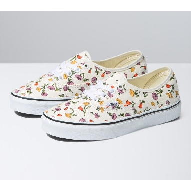 Vans Authentic Mens Womens - Poppy Floral Cream VN0A5JMPCRM Shoes