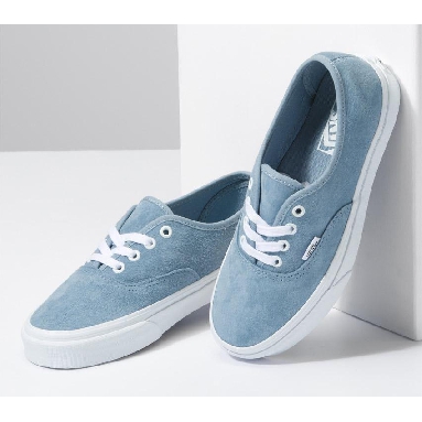 Vans Authentic Pig Suede Mens Womens - Pig Suede Ashley Blue VN0A5KRDBD2 Shoes