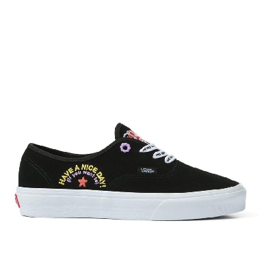 Vans Authentic Radically Happy Mens Womens - Radically Happy Black VN0A5JMPBLK Shoes