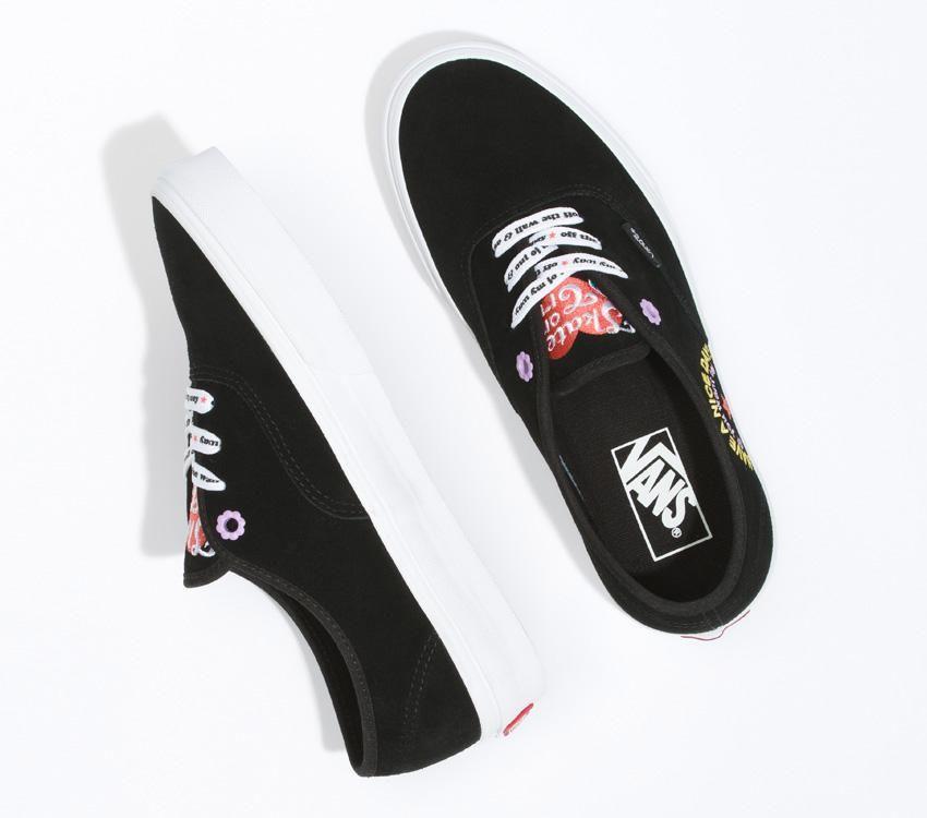 Vans Authentic Radically Happy Mens Womens - Radically Happy Black VN0A5JMPBLK Shoes