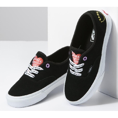 Vans Authentic Radically Happy Mens Womens - Radically Happy Black VN0A5JMPBLK Shoes