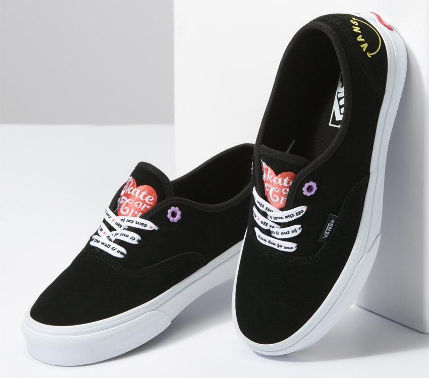 Vans Authentic Radically Happy Mens Womens - Radically Happy Black VN0A5JMPBLK Shoes