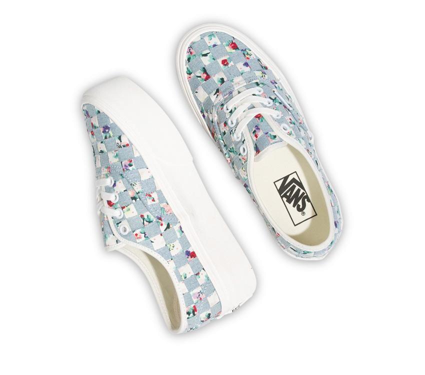 Vans Authentic Woven Stackform Mens Womens - Floral/Multi VN0A5KXXAZA Shoes