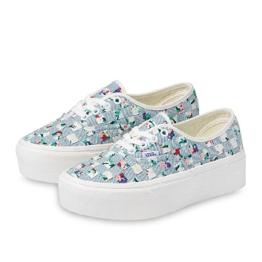 Vans Authentic Woven Stackform Mens Womens - Floral/Multi VN0A5KXXAZA Shoes