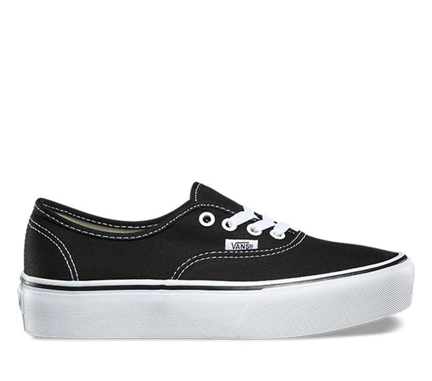 Vans Authentic Platform 2.0 Mens Womens - Black VN-0AV8BLK Shoes