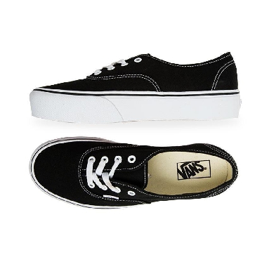 Vans Authentic Platform 2.0 Mens Womens - Black VN-0AV8BLK Shoes