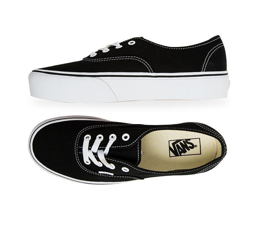 Vans Authentic Platform 2.0 Mens Womens - Black VN-0AV8BLK Shoes