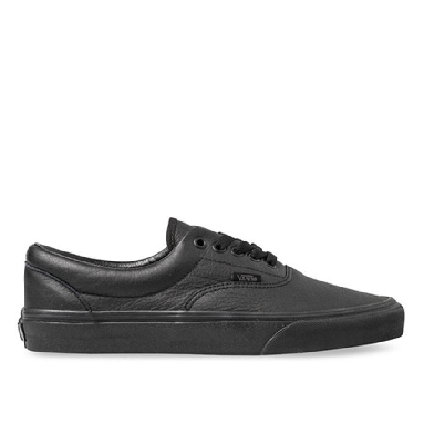 Vans ERA LEATHER BLACK MONO Mens Womens - (Leather) Black Mono VN0A4BV4X0S Shoes