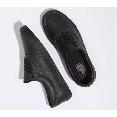 Vans ERA LEATHER BLACK MONO Mens Womens - (Leather) Black Mono VN0A4BV4X0S Shoes