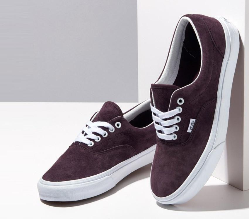 Vans Era Pig Suede Mens Womens - Pig Suede Wine Tasting VN0A5KX5BEF Shoes