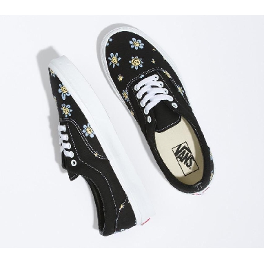 Vans Era Mens Womens - Trippy Grin Floral Black/Yellow VN0A5KX5Y23 Shoes