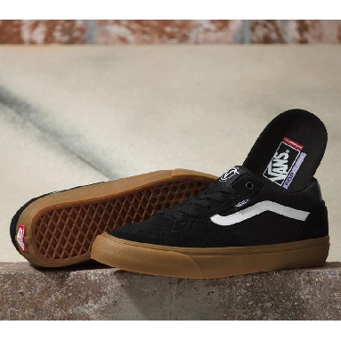 Vans Rowan Mens Womens - Black/Gum VN0A5JICB9M Shoes