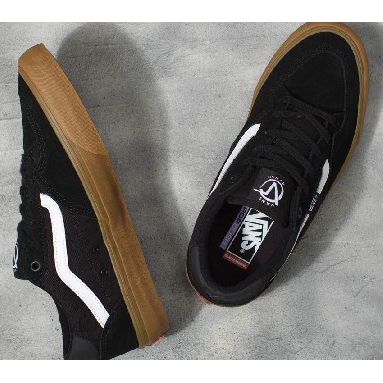 Vans Rowan Mens Womens - Black/Gum VN0A5JICB9M Shoes