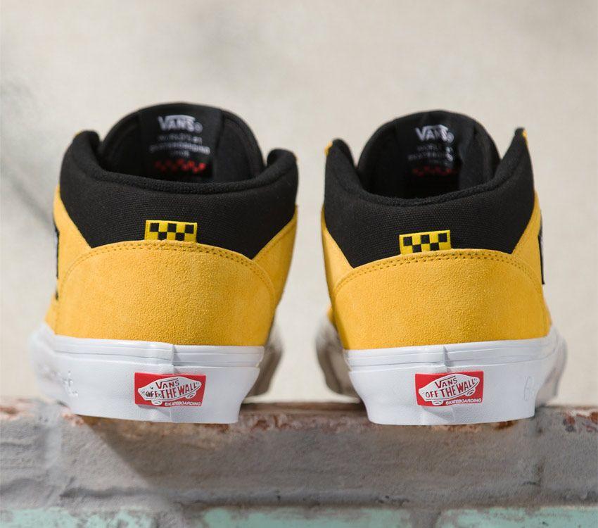 Vans x Bruce Lee Skate Half Cab Mens Womens - Bruce Lee Black/Yellow VN0A5FCDY23 Shoes