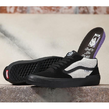 Vans Bmx Style 114 Fast And Loose Mens Womens - Fast And Loose Black VN0A4BXLBLA Shoes