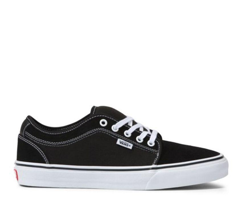 Vans Skate Chukka Low Mens Womens - Black/White VN0A4BX4Y28 Shoes