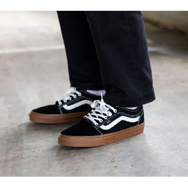 Vans Chukka Low Mens Womens - Black/Gum VN0A5KQZB9M Shoes