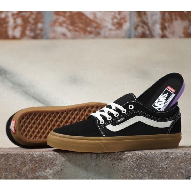 Vans Chukka Low Mens Womens - Black/Gum VN0A5KQZB9M Shoes