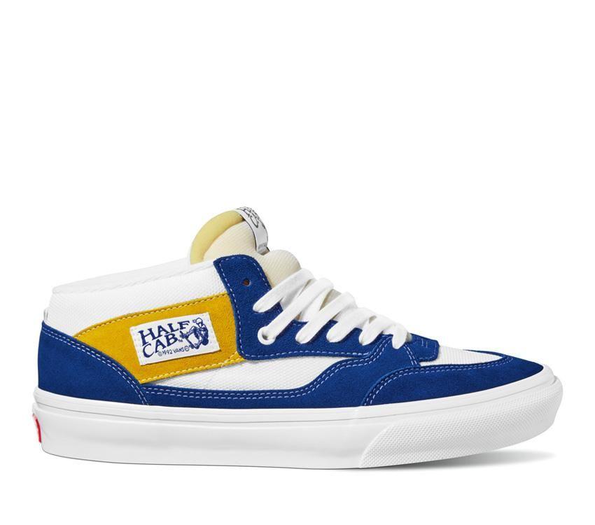 Vans Skate Half Cab 92 Mens Womens - Athletic Blue/Yellow VN0A4BXGBYL Shoes