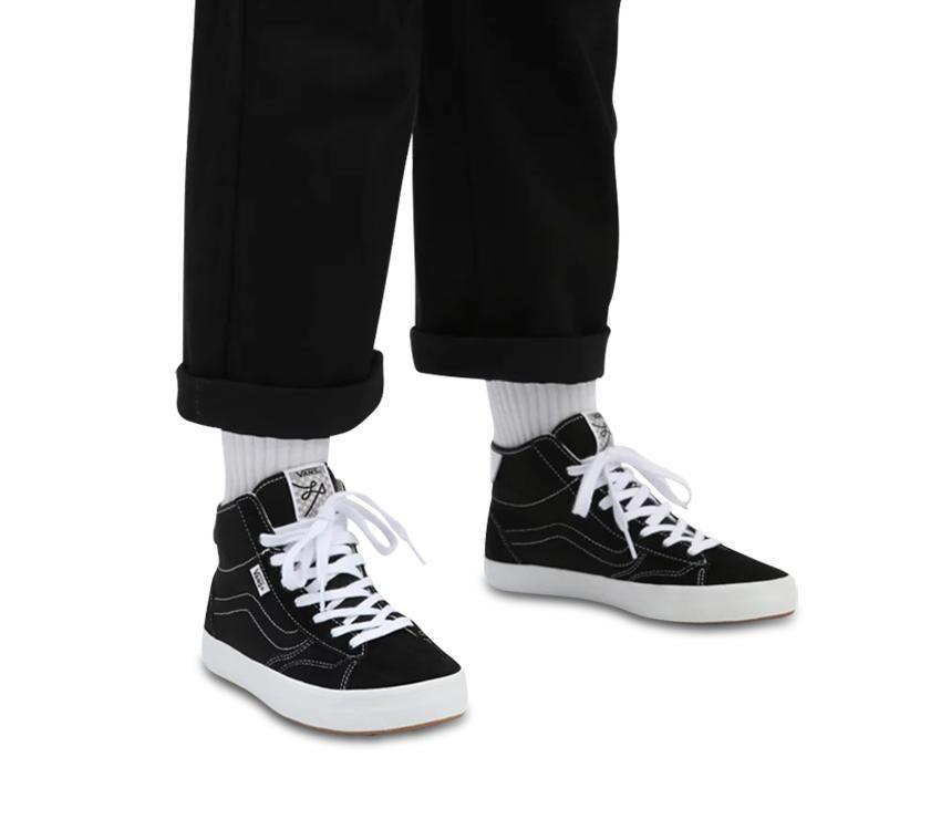 Vans The Lizzie Mens Womens - Black/White VN0A4BX1Y28 Shoes