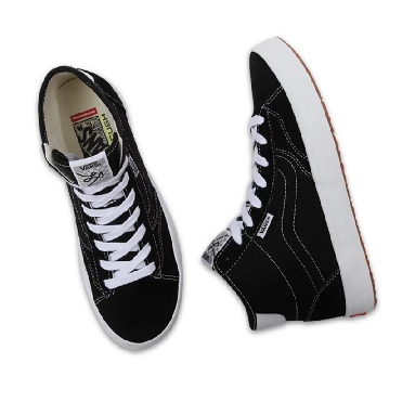 Vans The Lizzie Mens Womens - Black/White VN0A4BX1Y28 Shoes