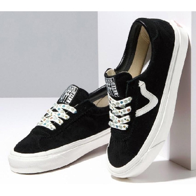 Vans Anaheim Factory Style 73 Dx Mens Womens - Anaheim Factory Estate Sale Black VN0A5KXFBLK Shoes