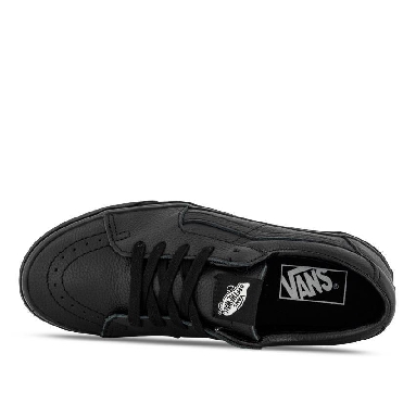 Vans Sk8-Low Leather Mens Womens - (Leather) Black VN0A5KXDBM8 Shoes