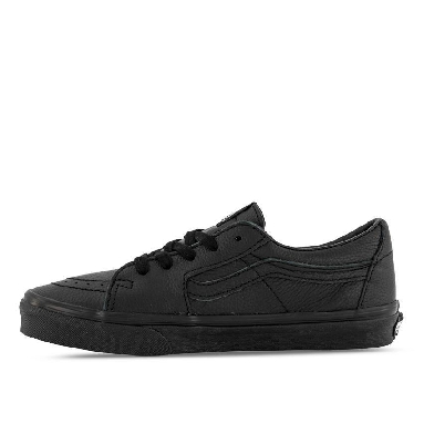 Vans Sk8-Low Leather Mens Womens - (Leather) Black VN0A5KXDBM8 Shoes