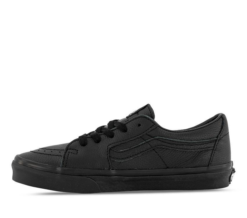 Vans Sk8-Low Leather Mens Womens - (Leather) Black VN0A5KXDBM8 Shoes