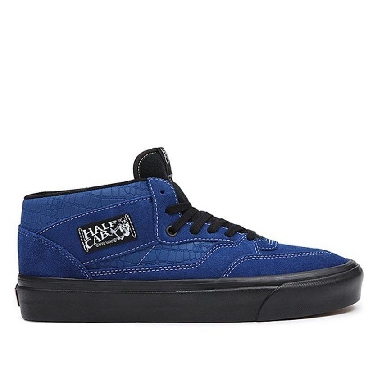 Vans Anaheim Factory Half Cab 33 Dx Mens Womens - Anaheim Factory OG Croc Emboss Blue/Black VN0A5KX6Y40 Shoes