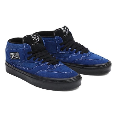 Vans Anaheim Factory Half Cab 33 Dx Mens Womens - Anaheim Factory OG Croc Emboss Blue/Black VN0A5KX6Y40 Shoes