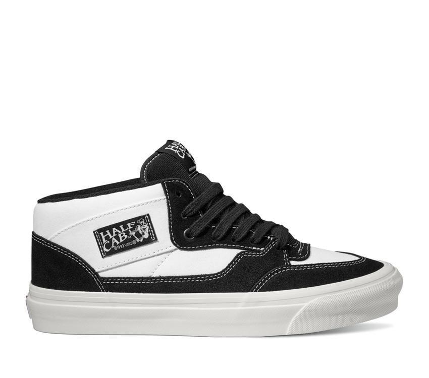 Vans Anaheim Factory Half Cab 33 Dx Mens Womens - Anaheim Factory Suede/Canvas Black/White VN0A5KX6BA2 Shoes