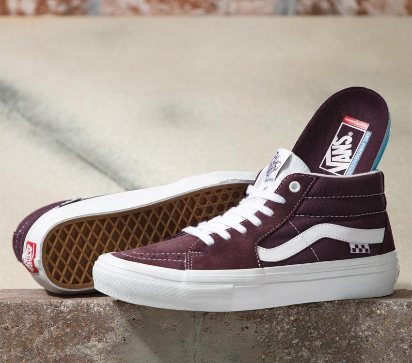 Vans Skate Grosso Mid Mens Womens - Wrapped Wine VN0A5FCGWNE Shoes