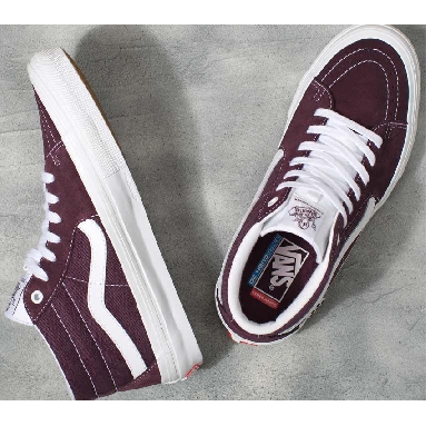 Vans Skate Grosso Mid Mens Womens - Wrapped Wine VN0A5FCGWNE Shoes