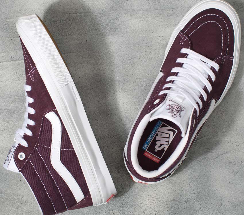 Vans Skate Grosso Mid Mens Womens - Wrapped Wine VN0A5FCGWNE Shoes